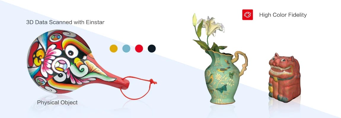 Shining 3D Einstar 3D scanner for color scanning